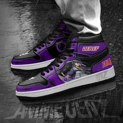 JD Sneakers Fairy Tail Zeref Dragneel Custom Anime Shoes