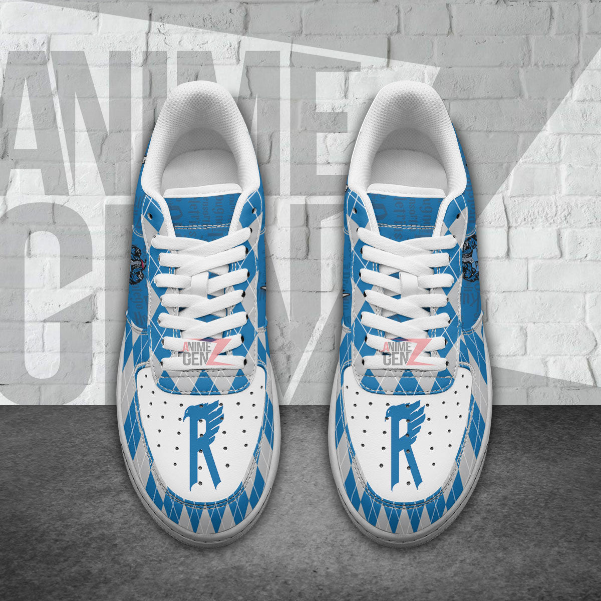 Harry Potter Ravenclaw Air Force Sneakers Custom Anime Shoes