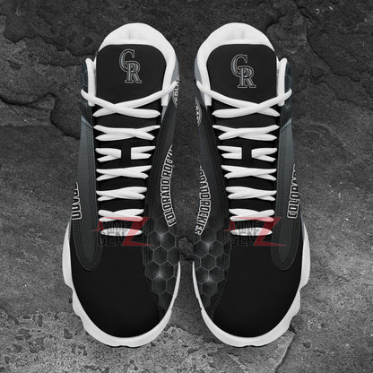 Colorado Rockies Air Jordan 13 Sneakers MLB Custom Sports Shoes