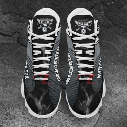 Chicago White Sox Air Jordan 13 Sneakers MLB Baseball Custom Sports Shoes