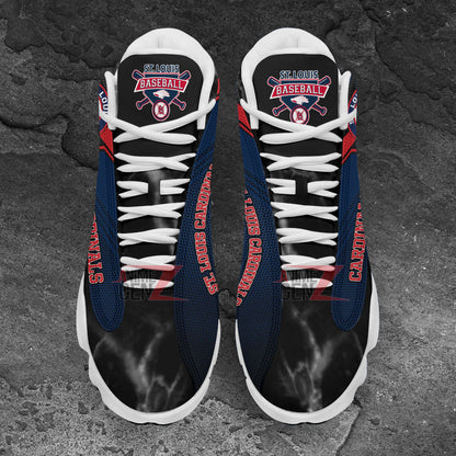 St. Louis Cardinals Air Jordan 13 Sneakers MLB Baseball Custom Sports Shoes