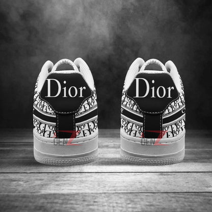 Dior Air Force Sneakers Custom Fashion Brand Shoes