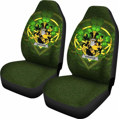 Abraham \bIreland Car Seat Cover Celtic Shamrock ( Set Of Two)