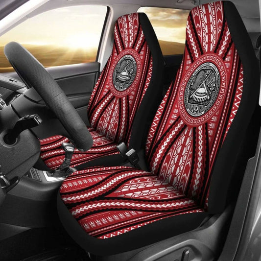 American Samoa Car Seat Covers - American Samoa Seal -