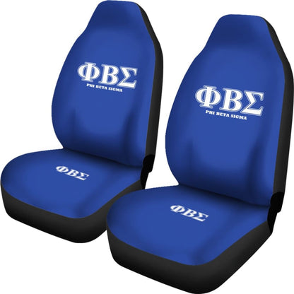 African American Phi Beta Sigma Car Seat Covers
