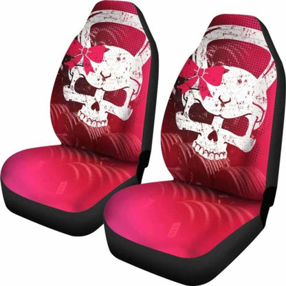 Kettlebell Skull Fitness Car Seat Covers