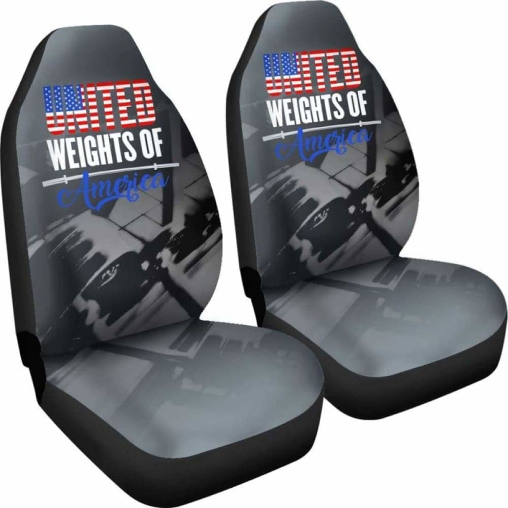United Weights Of America Fitness Car Seat Covers