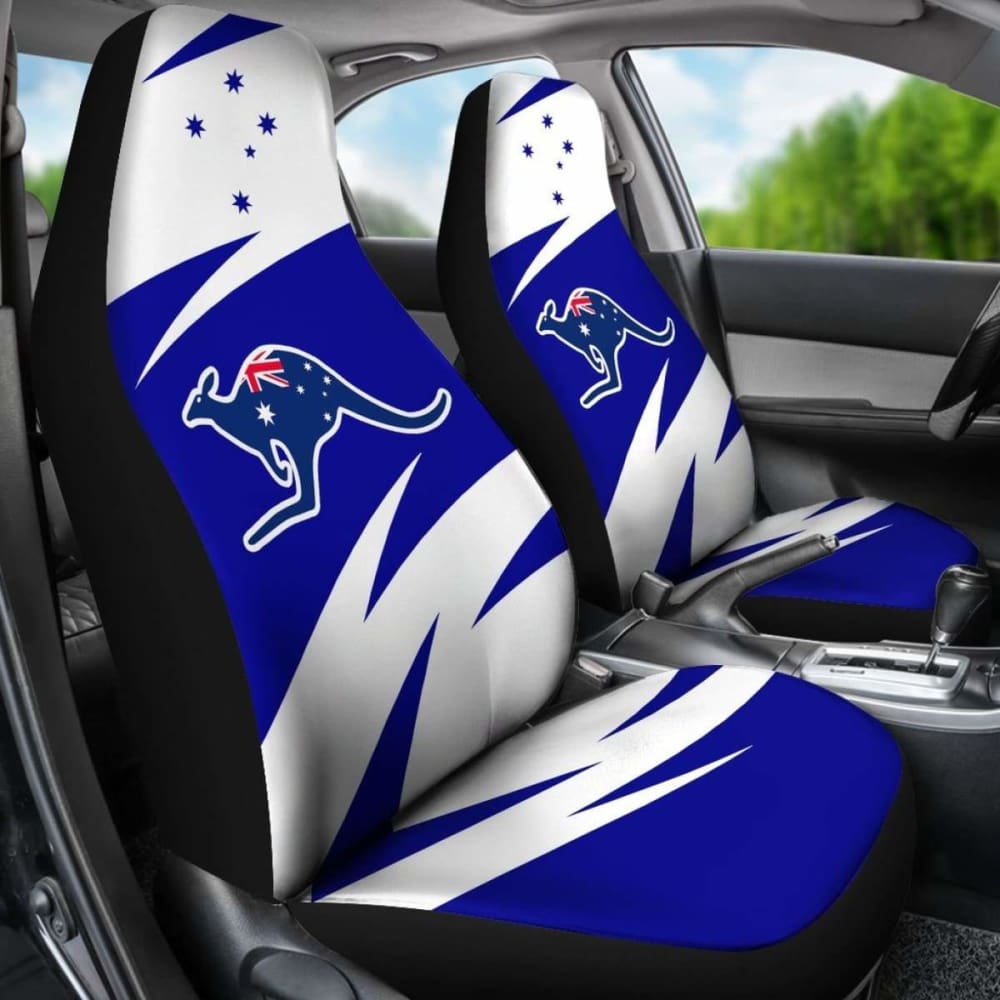 Australia Flag Kangaroo Car Seat Covers