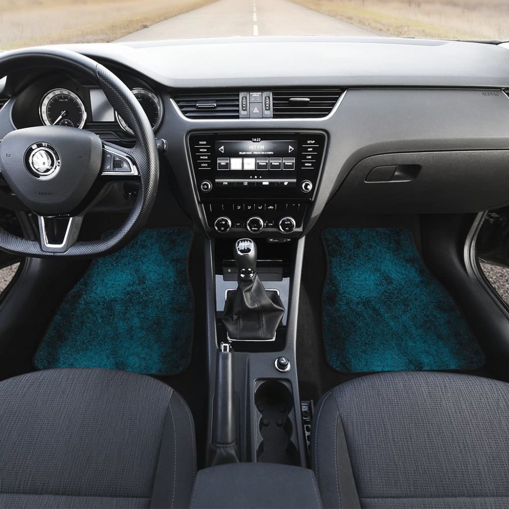 Amazing Gift Ideas Navy Blue Grunge Car Floor Mats