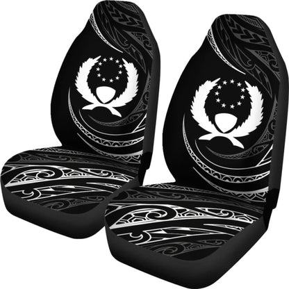 Pohnpei Islands Car Seat Covers - White - Frida Style -