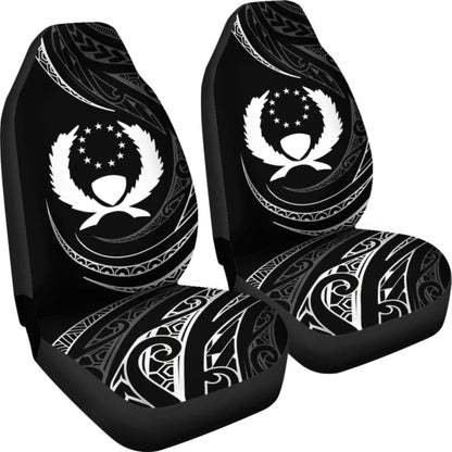 Pohnpei Islands Car Seat Covers - White - Frida Style -
