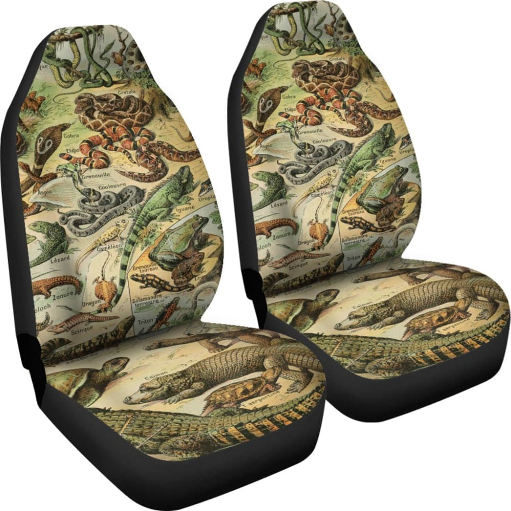 Reptiles Car Seat Cover