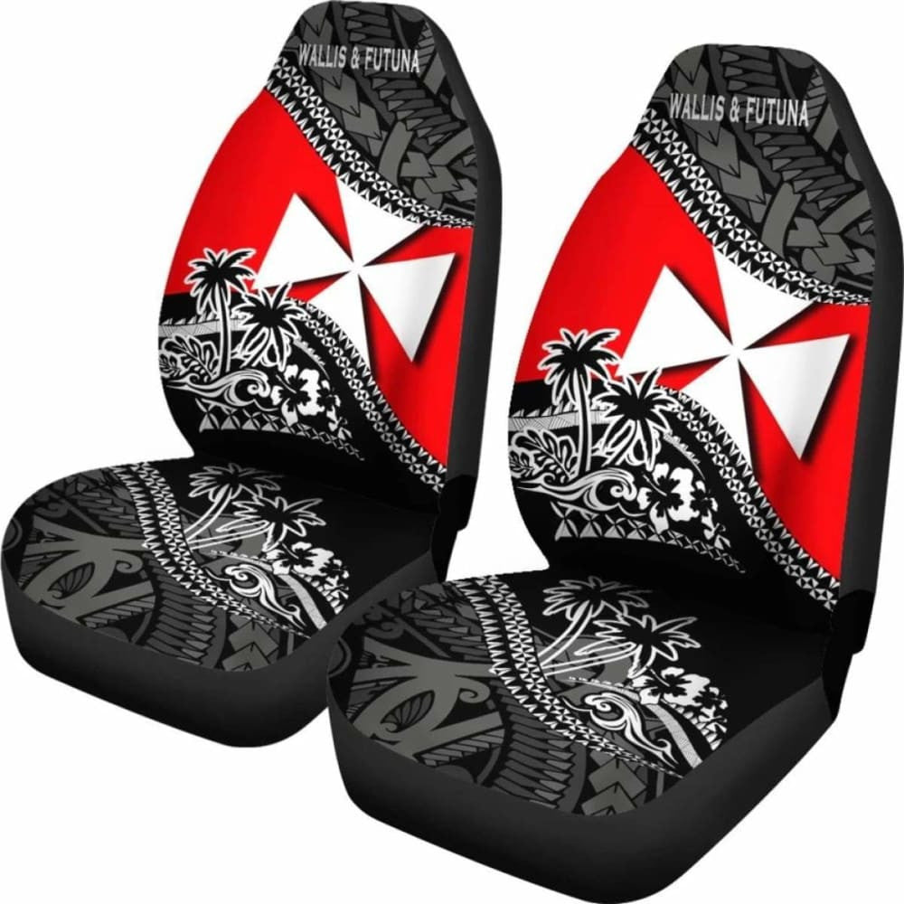 Wallis And Futuna Car Seat Covers Fall In The Wave