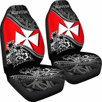 Wallis And Futuna Car Seat Covers Fall In The Wave