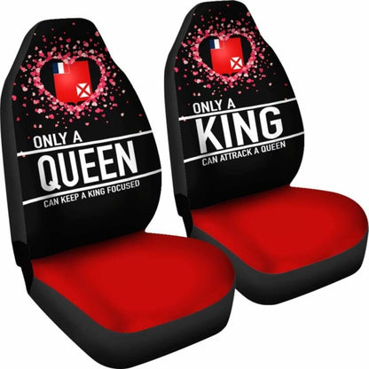 Wallis And Futuna Car Seat Covers Couple Valentine Nothing Make Sense (Set Of Two)
