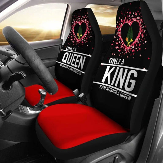 (Alo) Wallis And Futuna Car Seat Covers Couple Valentine Nothing Make Sense (Set Of Two)