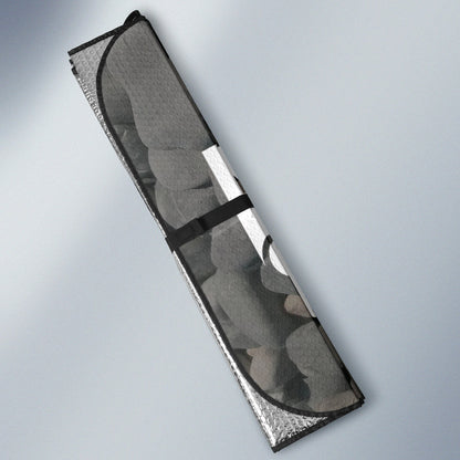 Jeep Offroad Car Auto Sun Shades Tungsten White Stones