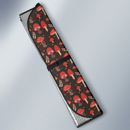 Red Mushroom Car Auto Sun Shades
