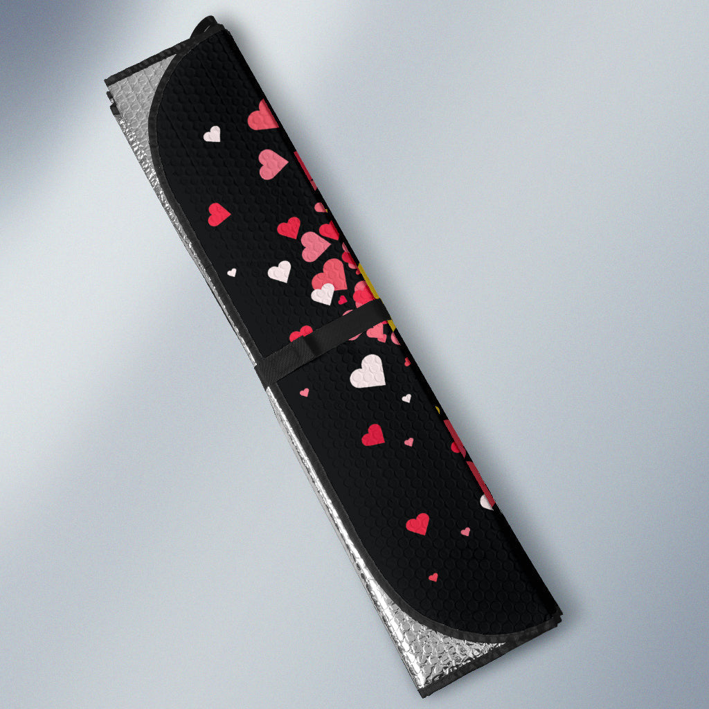 Hawaiian Kanaka Maoli Valentine King Car Auto Sun Shades