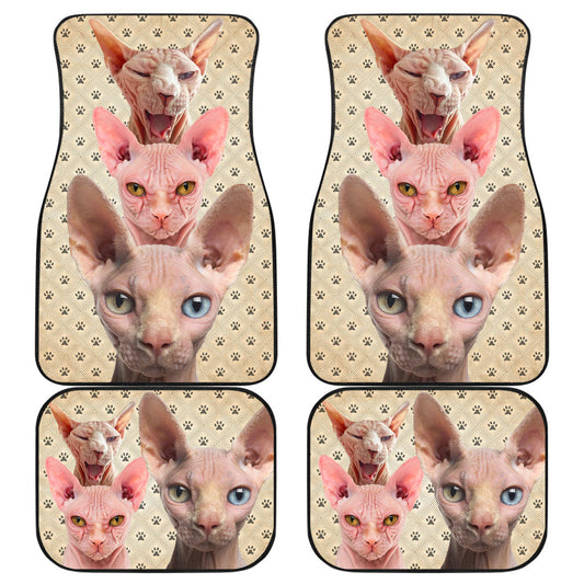 Amazing Car Accessories Decoration Sphynx Car Floor Mats