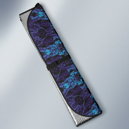 Blue Mandala Circle Car Auto Sun Shades
