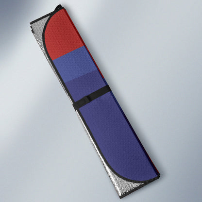 Bear Russia Flag Printed Car Auto Sun Shades