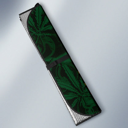 Jamaica and Rasta Lion Car Auto Sun Shades