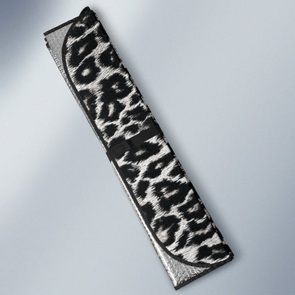 Leopard Black Skin Car Auto Sun Shades