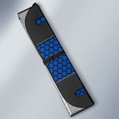 Volvo Black And Blue Themed Printed Car Accessories Car Auto Sun Shades