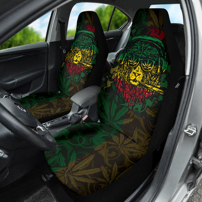 Jamaica and Rasta Lion Car Seat Covers