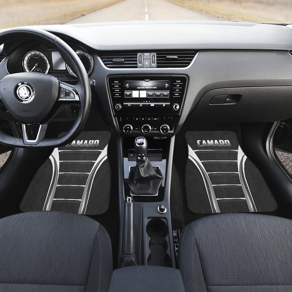 Camaro Flat Black Car Floor Mats