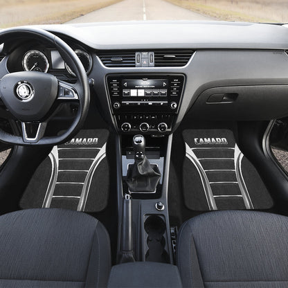 Camaro Flat Black Car Floor Mats
