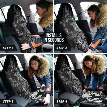 Deer Hunting Muddy Girl Harvest Moon Car Seat Covers Custom