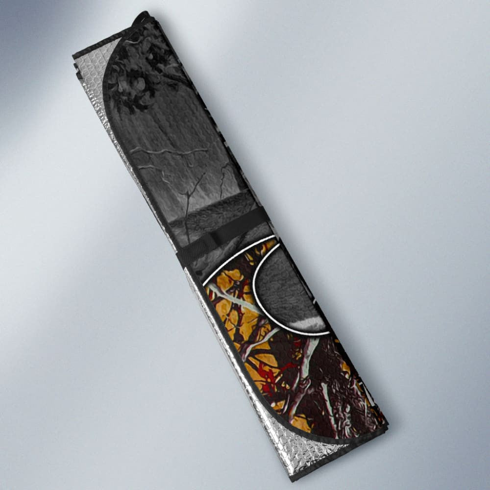 Deer Hunting Muddy Girl Wildfire Car Auto Sun Shades Custom
