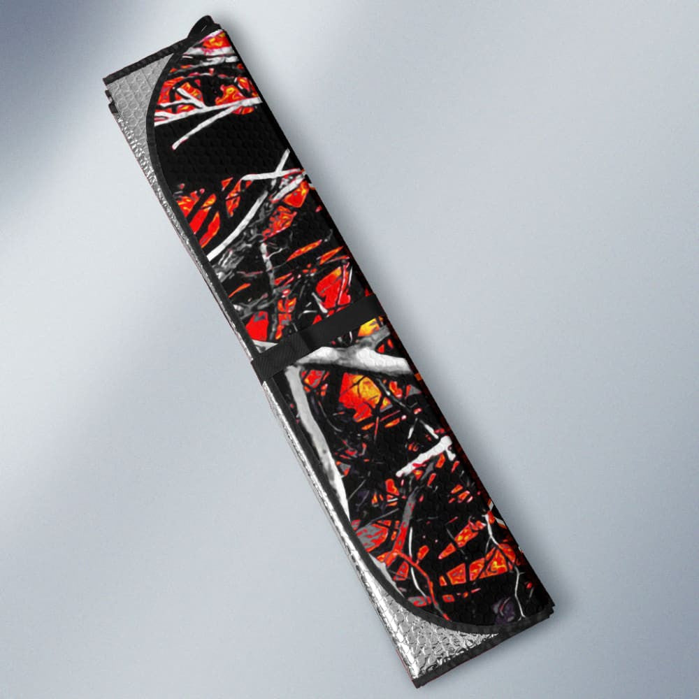Deer Hunting Muddy Girl Wildfire Car Auto Sun Shades Custom