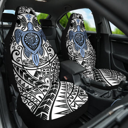 Gift Ideas Kanaka Maoli Hawaiian Polynesian Tattoo Turtle Car Seat Covers