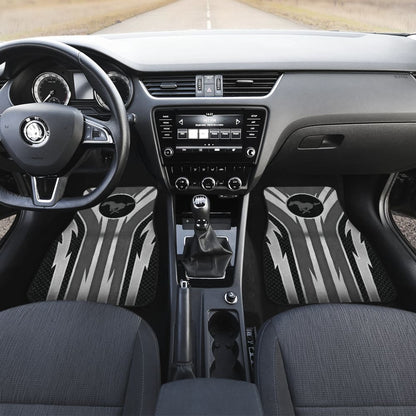 Grey Mustang Car Floor Mats