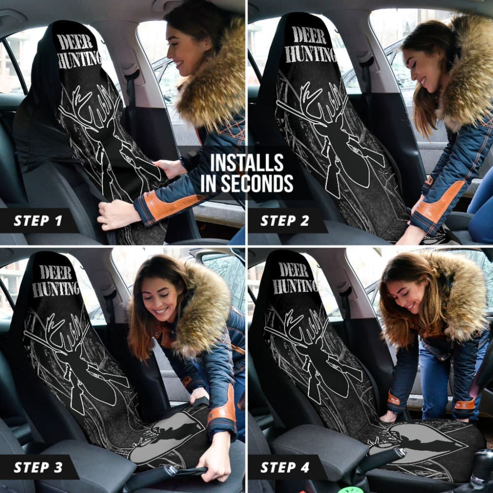 Deer Hunting Muddy Girl Harvest Moon Car Seat Covers Custom
