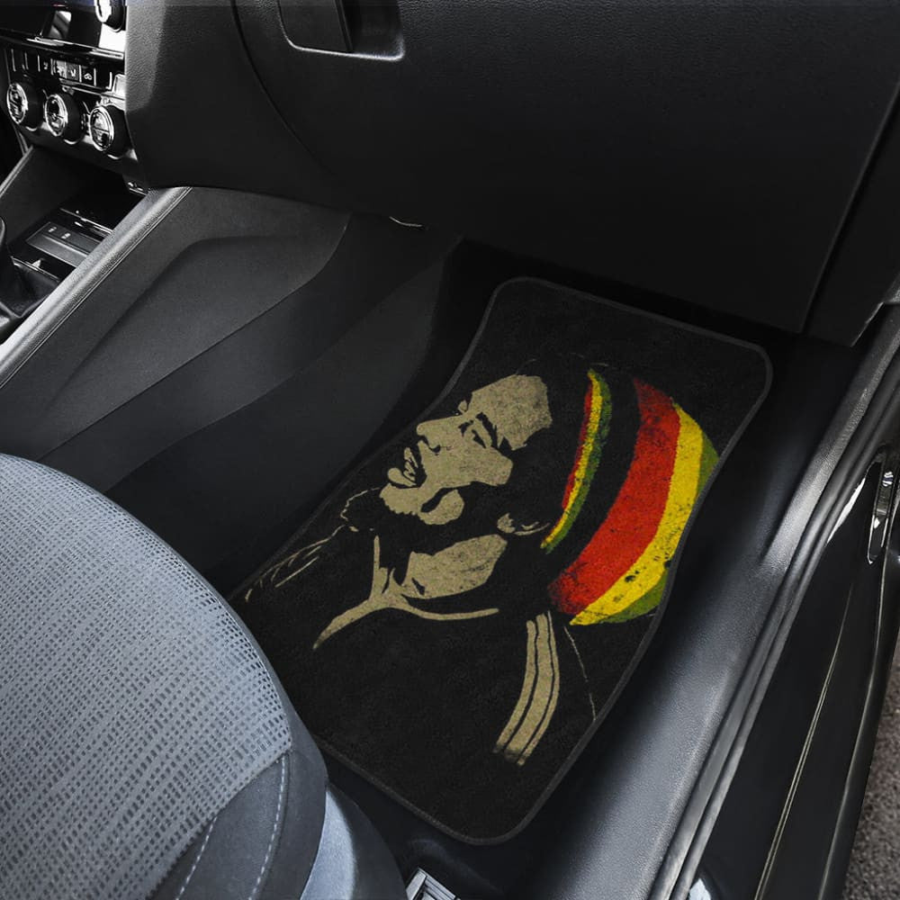 Bob Marley One Love Jamaica Reggae Car Floor Mats Custom