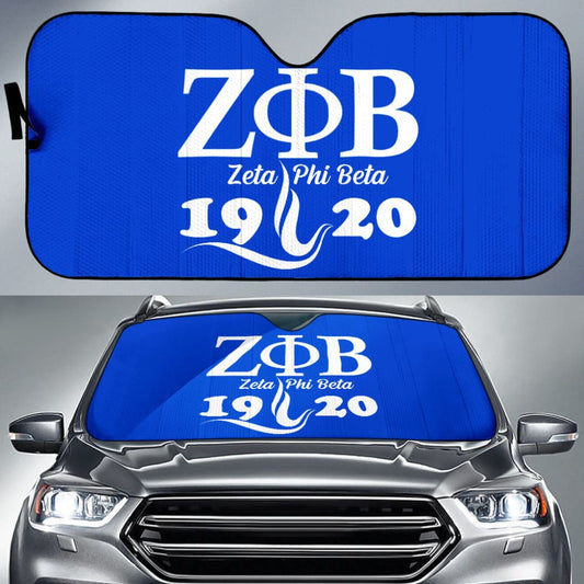 Zeta Phi Beta Custom Car Accessories Car Auto Sun Shades
