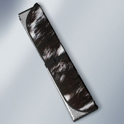 Amazing Best Gift Brown Cowhide Print Car Auto Sun Shades Custom
