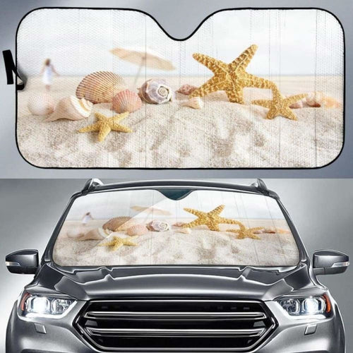 Seashells Car Auto Sun Shades