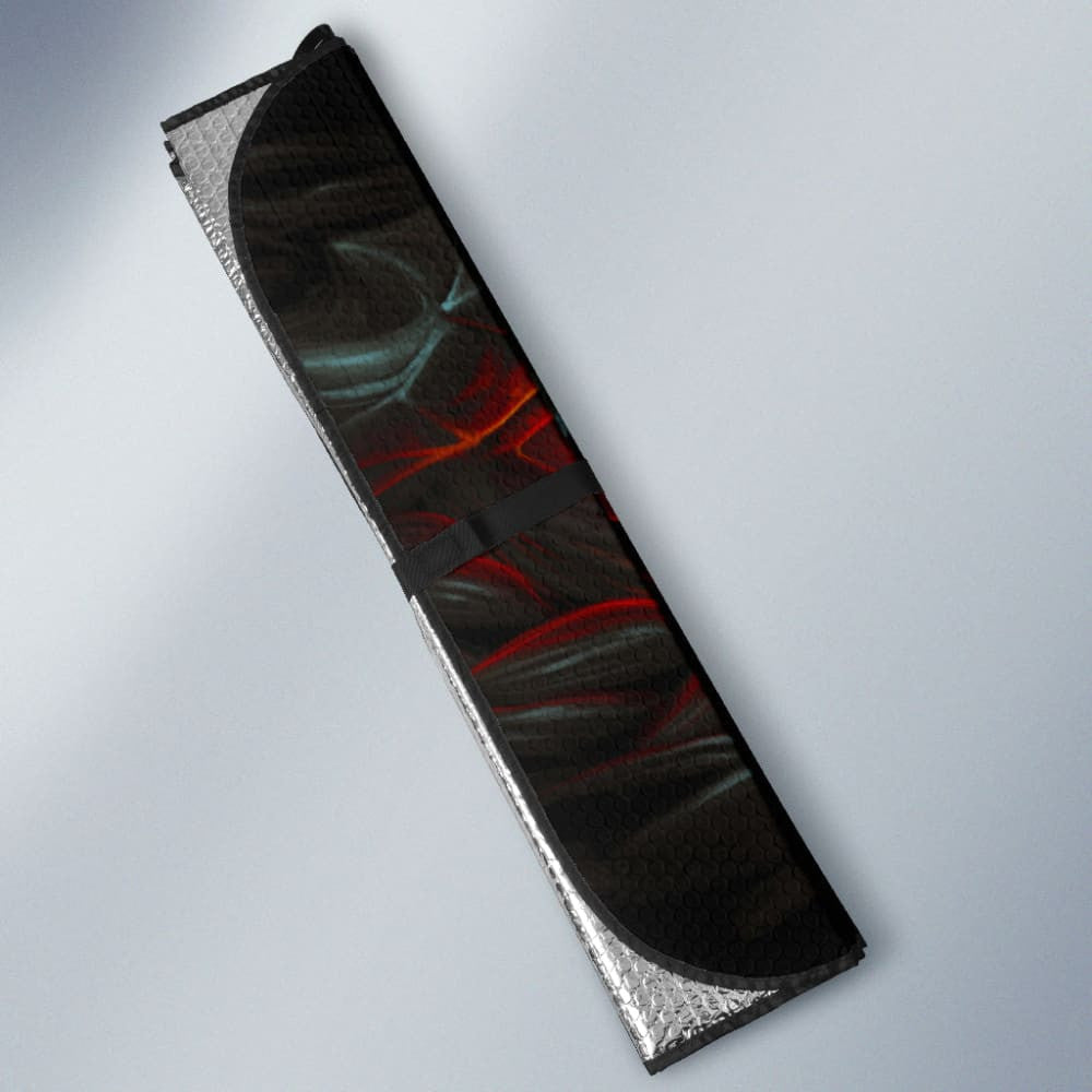 Red Dragon Eyes Car Auto Sun Shades Custom