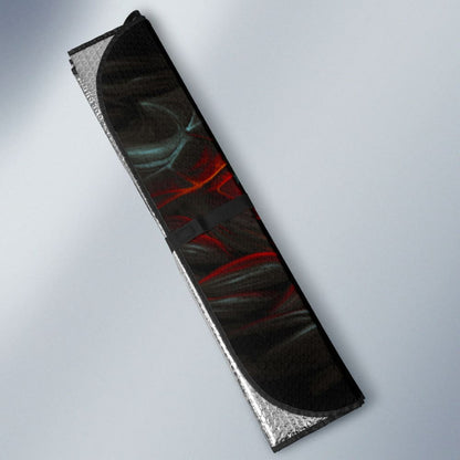Red Dragon Eyes Car Auto Sun Shades Custom