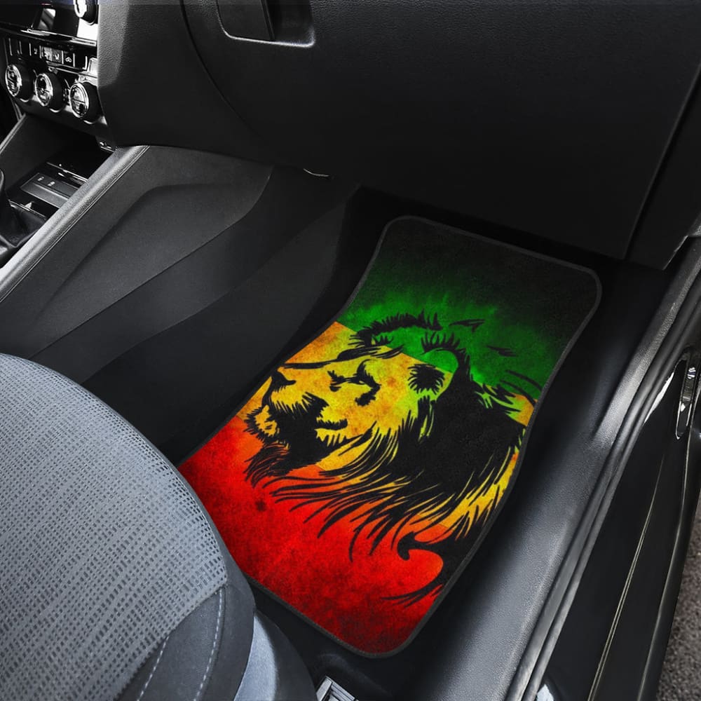 Amazing Gift Ideas Reggae Rasta Lion Car Floor Mats Custom