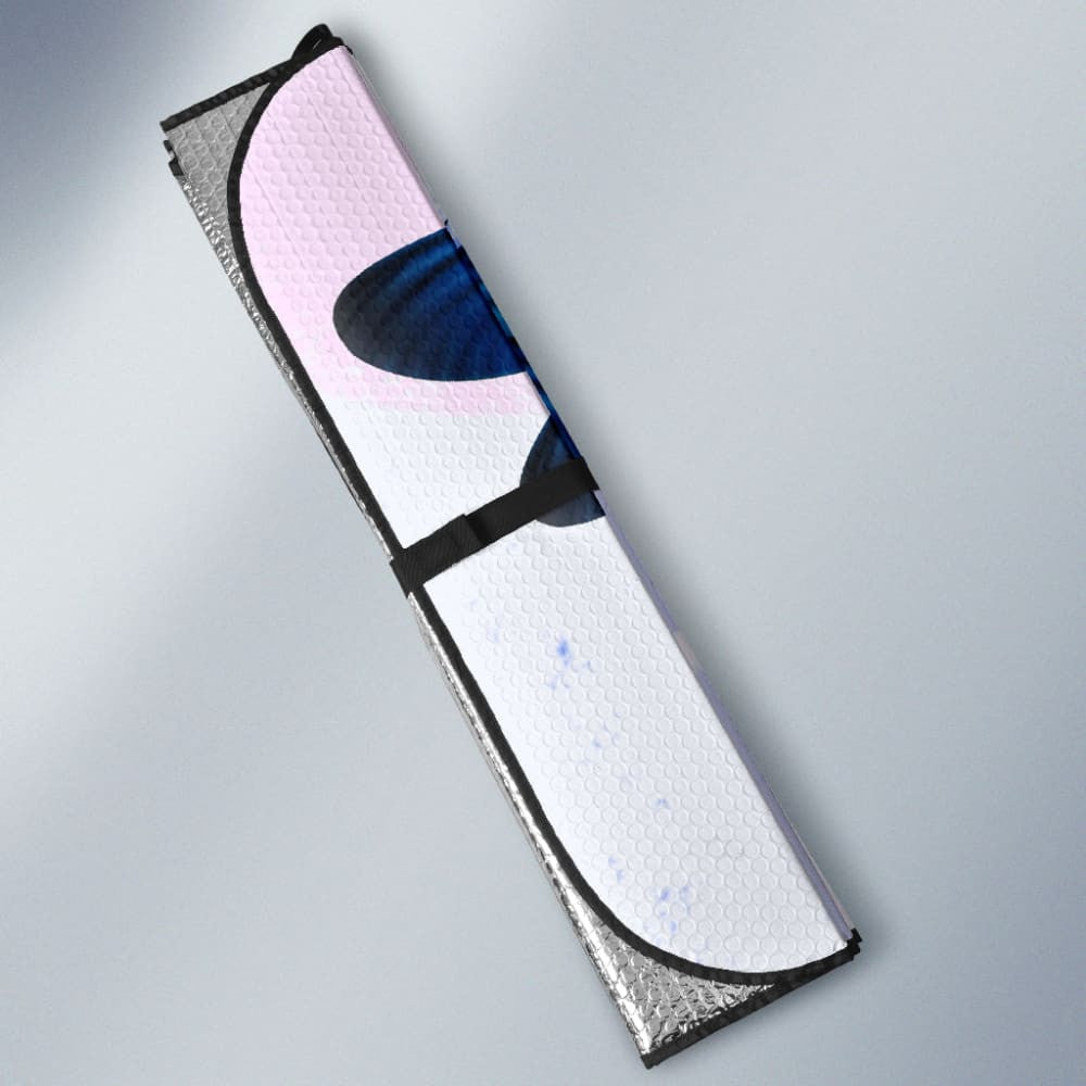 Blue Dragonfly Watercolor Car Auto Sun Shades