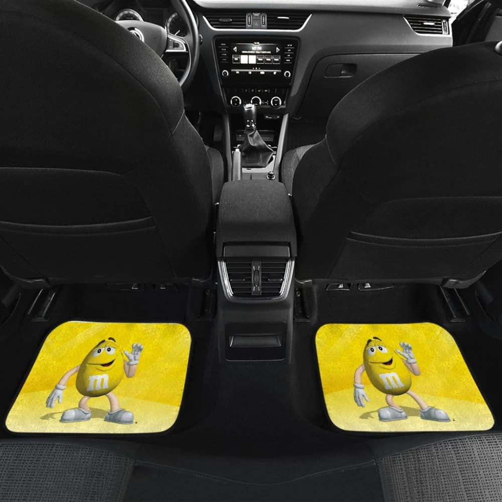 Racing Goes Nuts In Nascar M&M Chocolate Car-Mats