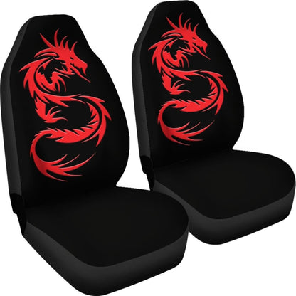 Amazing Great Red Dragon Car Seat Covers