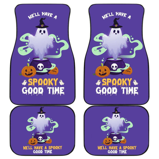 We'll Have A Spooky Good Time Halloween Funny Moments Car Floor Mats