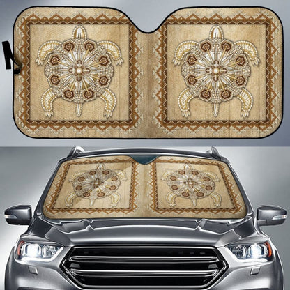 Turble Totem Native American Auto Sun Shades